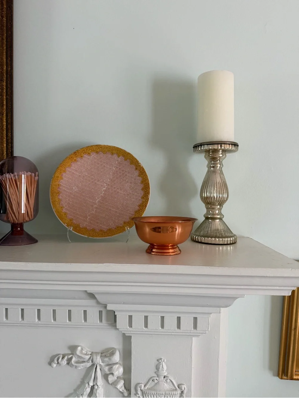 Vintage Coppercraft Guild Copper Pedestal Bowl